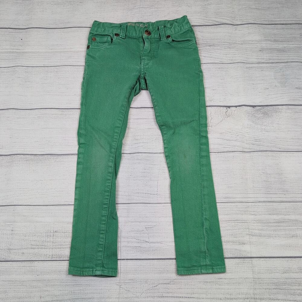 5 Peek Green Dungaree Jeans